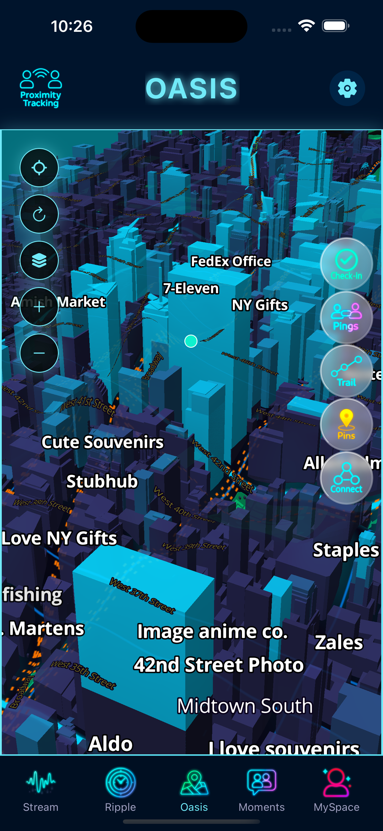 Oasis App Screenshot